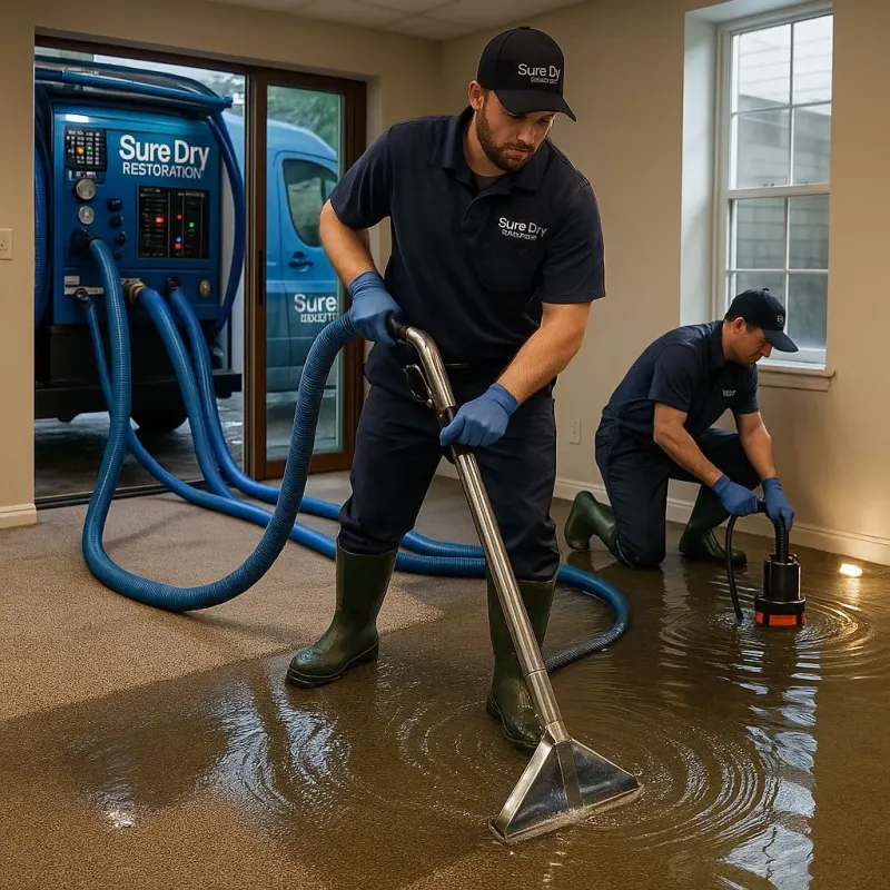 Water Extraction and Removal process in Bangor, WI